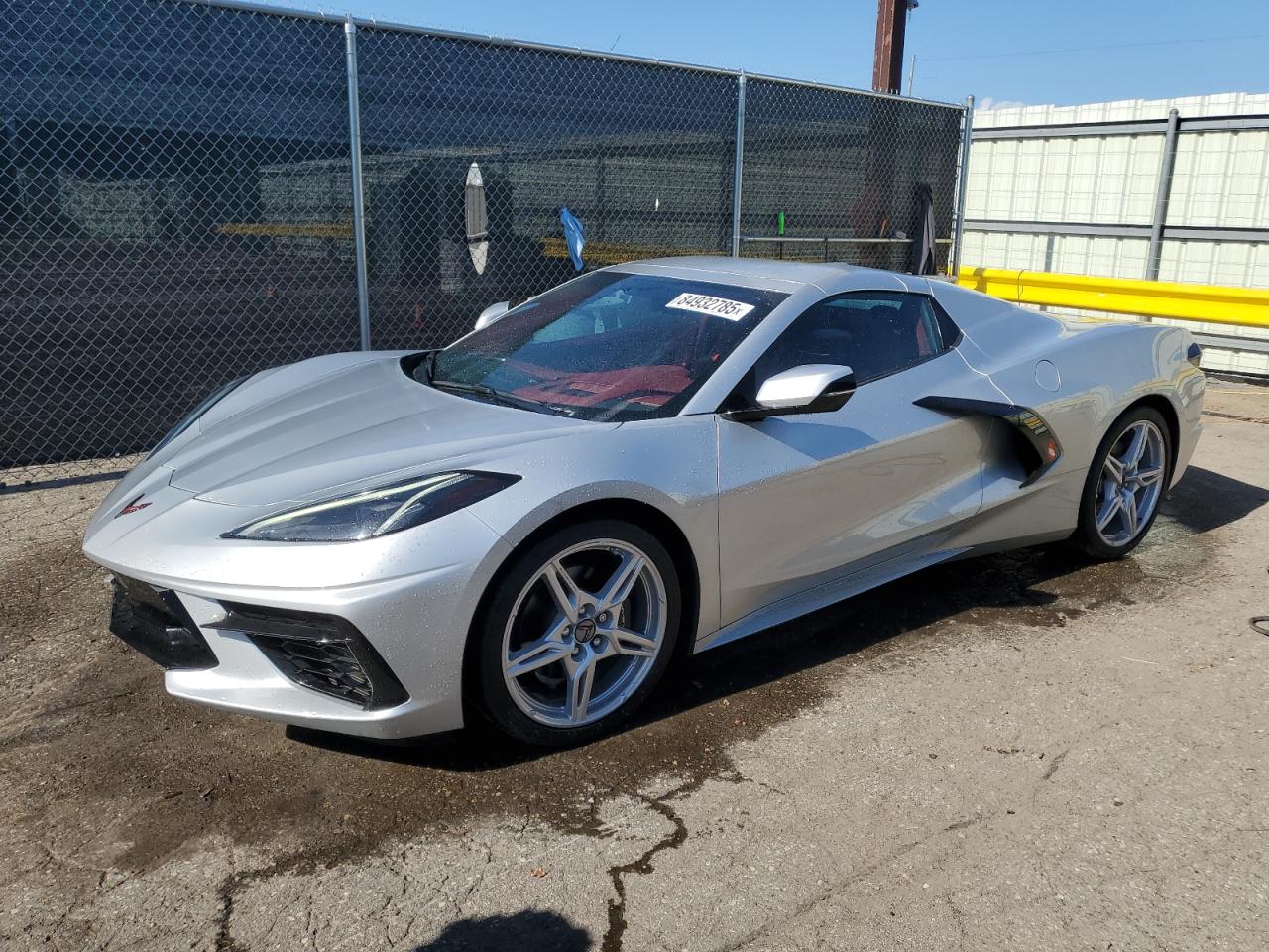 2020 Chevrolet Corvette 3LT, VIN 1G1Y83D45L5112044 — Missing or altered VIN