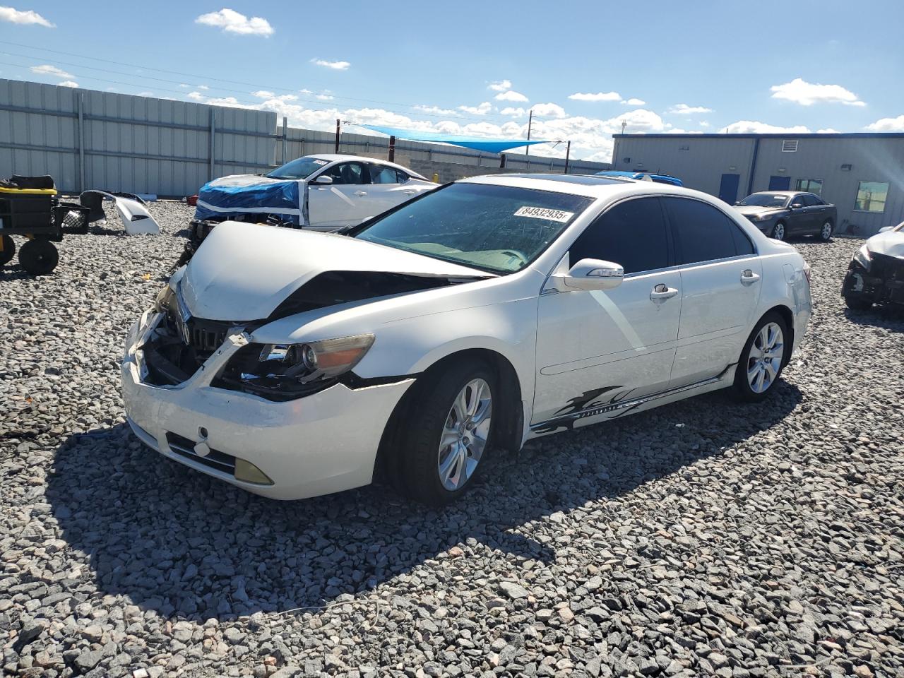 2010 Acura RL Technology, VIN JH4KB2F60AC001156 — Front end