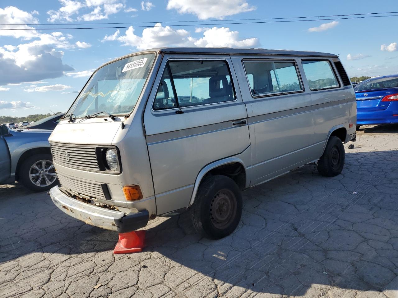 1985 Volkswagen Vanagon, VIN WV2YB0259FH031183 — Rear end