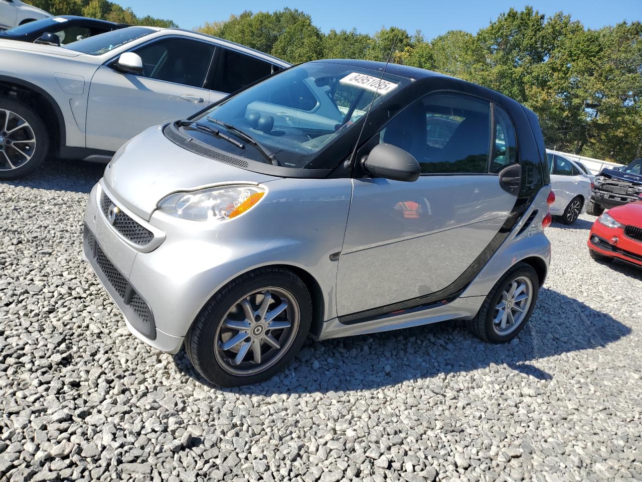 2015 Smart fortwo Passion, VIN WMEEJ9AA0FK834881 — Механическое
