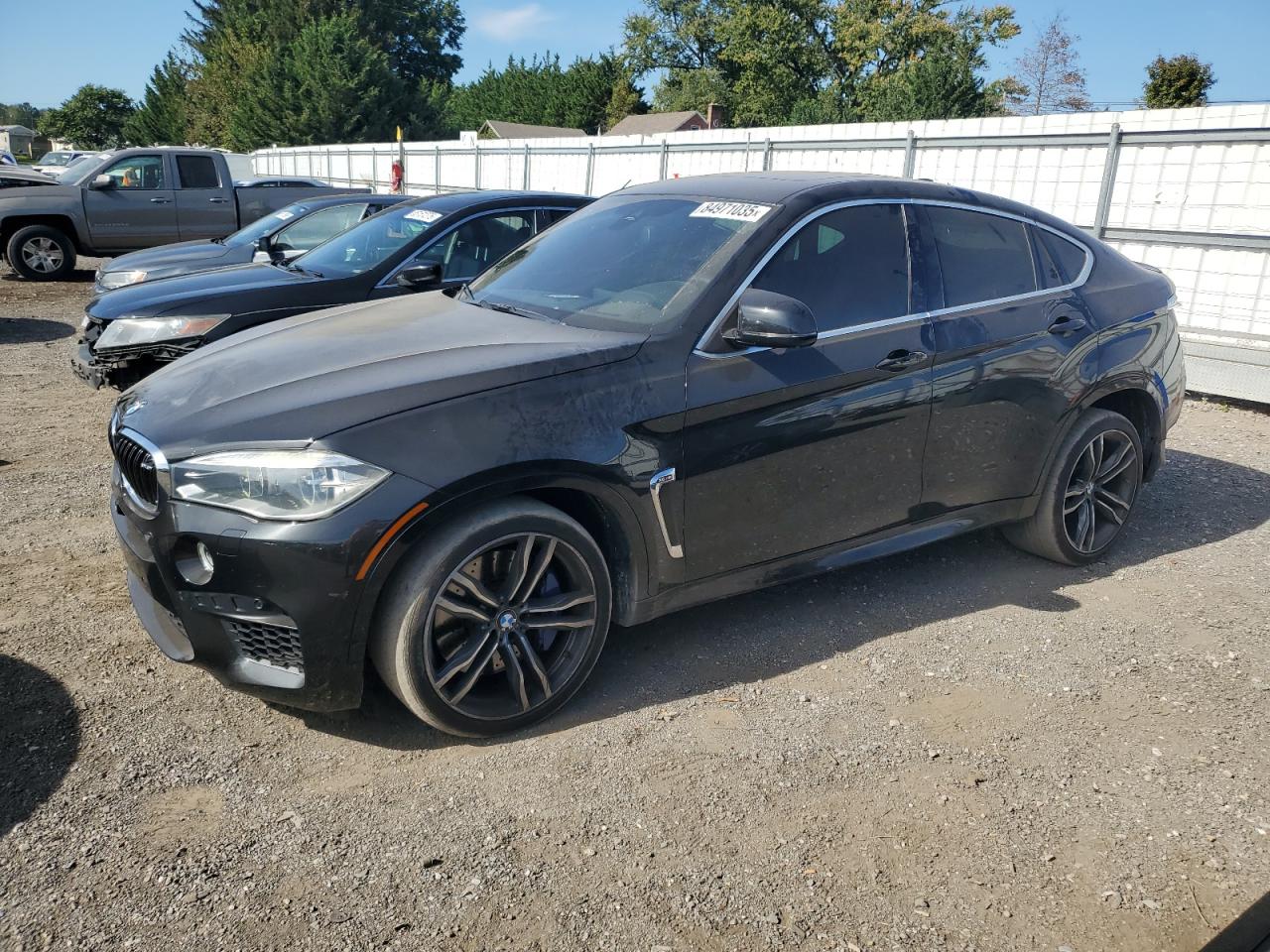 2015 BMW X6 M, VIN 5YMKW8C52F0R42872 — Front end
