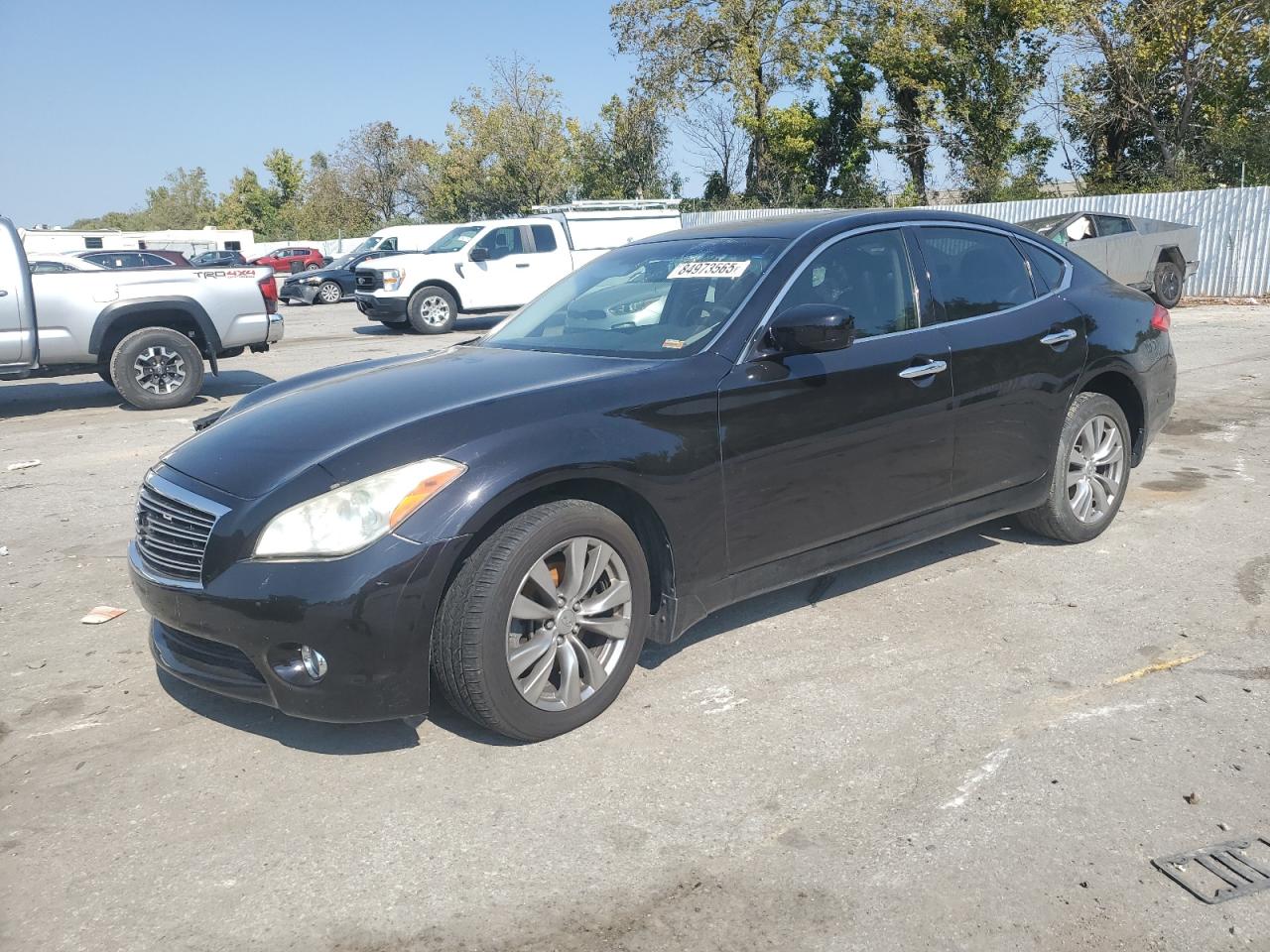 2012 Infiniti M, VIN JN1BY1ARXCM395339 — Front end