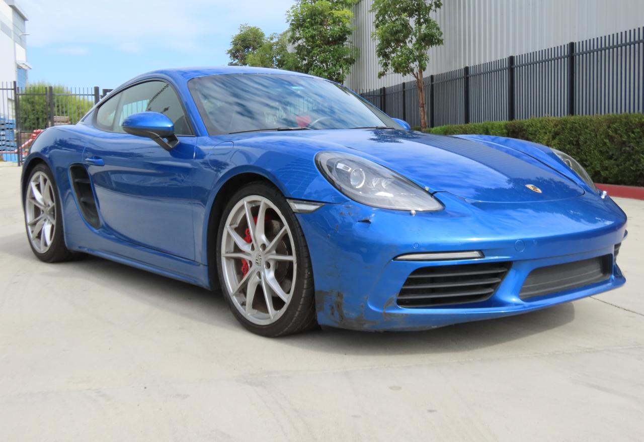 2017 Porsche 718 Cayman S, VIN WP0AB2A80HS286043 — All over