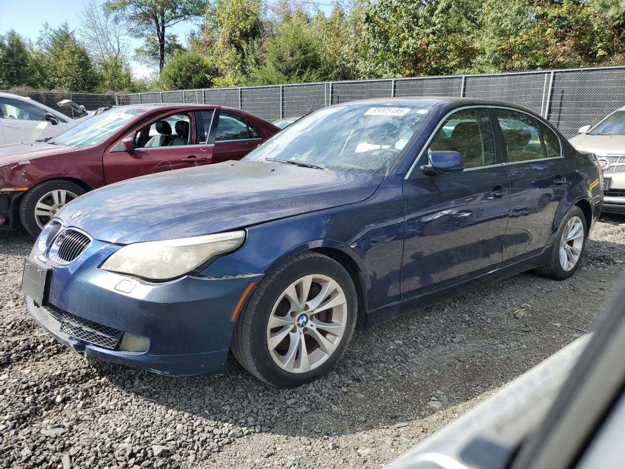 2010 BMW 5 Series 535i, VIN WBANW1C56AC165484 — Prior damage history