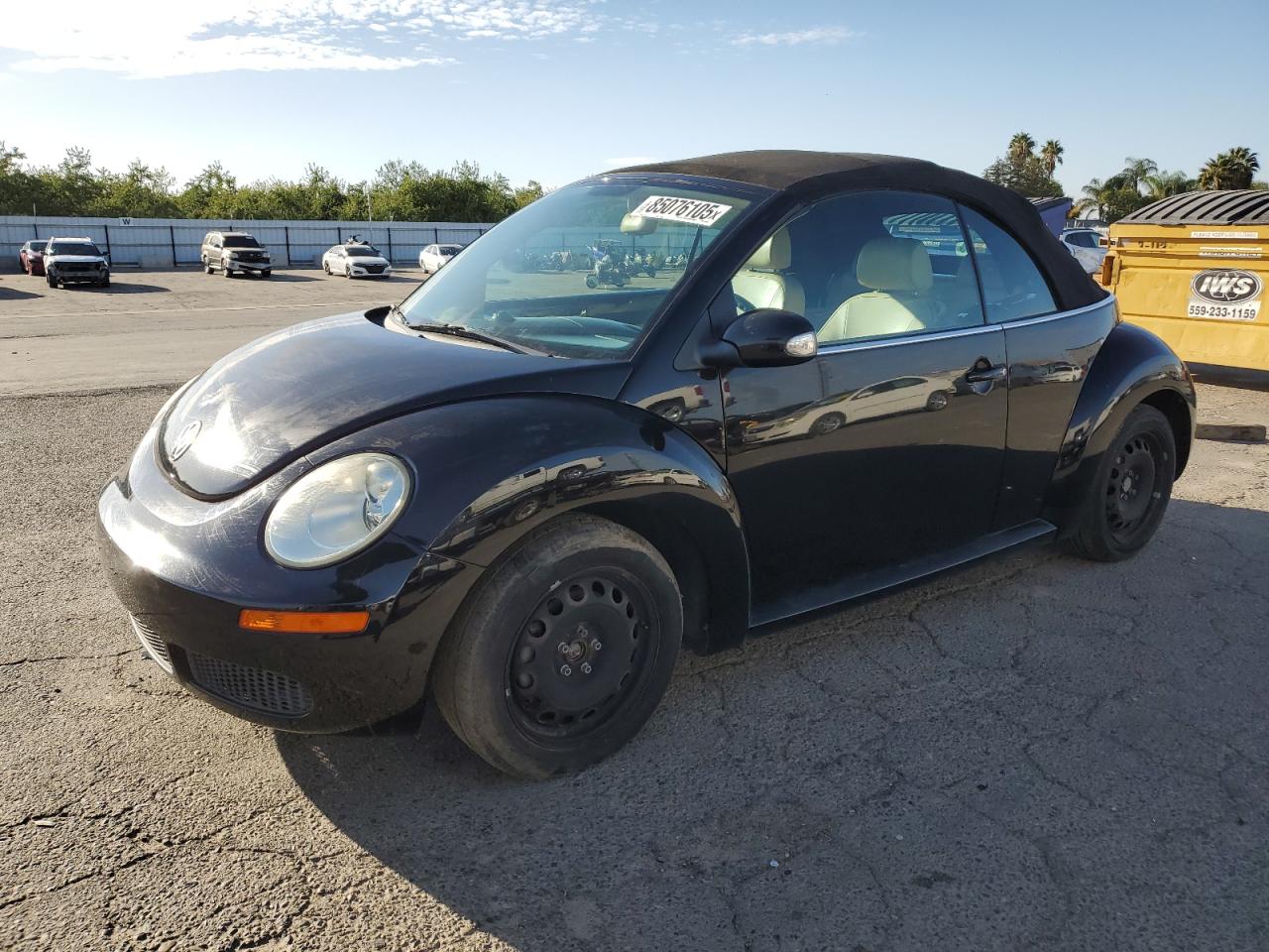 2008 Volkswagen Beetle S, VIN 3VWPG31Y98M414612 — Ранее повреждён