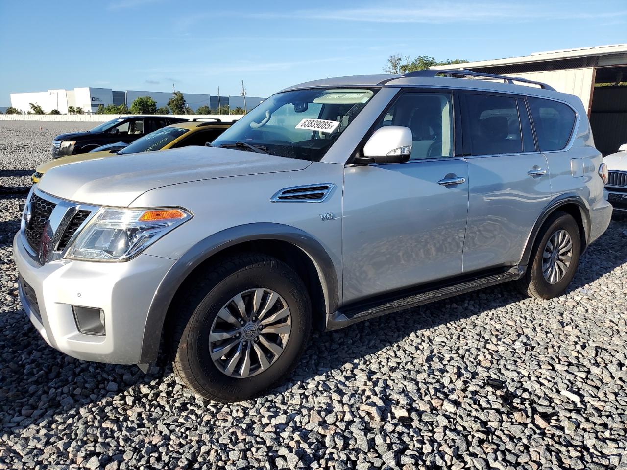 2018 Nissan Armada SV, VIN JN8AY2NC8JX501243 — Side