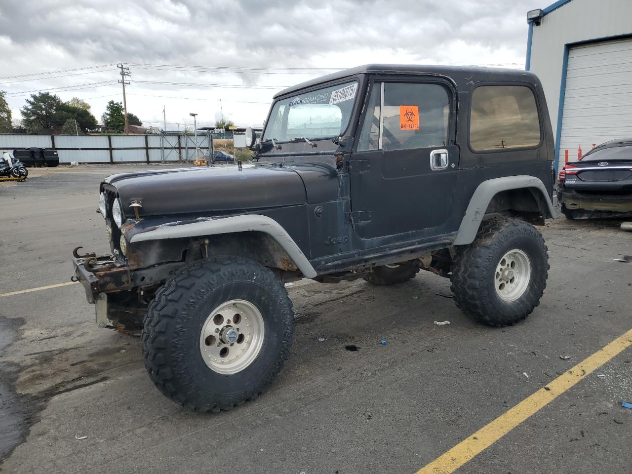 1982 Jeep CJ7, VIN 1JCCN87E4CT015102 — Side