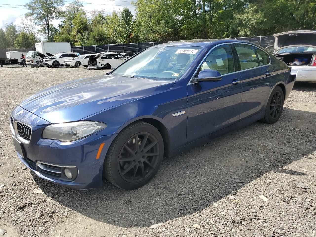 2016 BMW 5 Series 528i xDrive, VIN WBA5A7C55GG147688 — Rear end