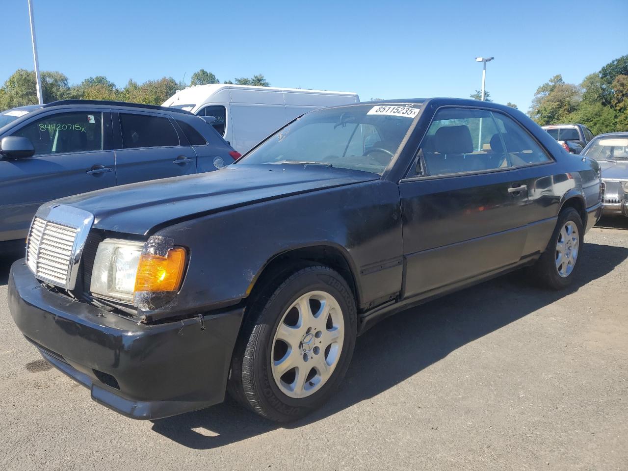 1988 Mercedes-Benz 300, VIN 0V1NMERCEDES01988 — Missing or altered VIN