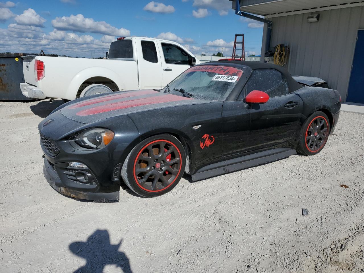 2017 FIAT 124 Spider Elaborazione Abarth, VIN JC1NFAEK1H0115817 — Rear end