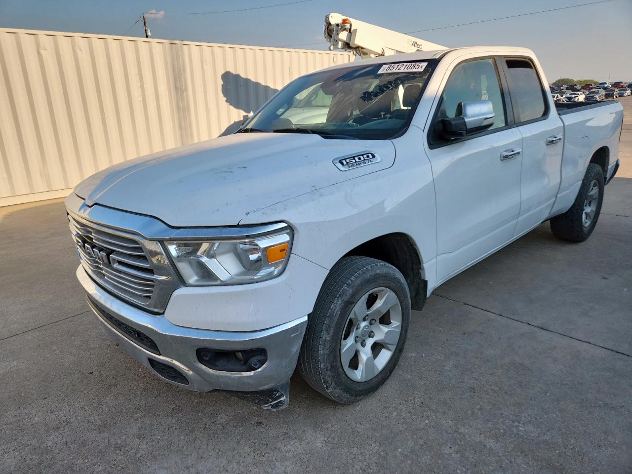 2019 Ram 1500 Big Horn, VIN 1C6RREBT9KN757560 — Partial repair