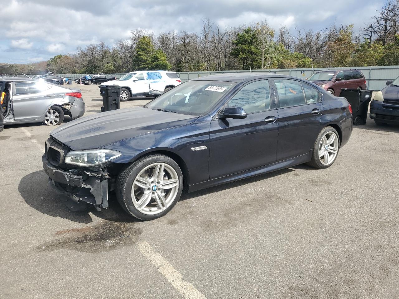 2014 BMW 5 Series 535i, VIN WBA5B1C53ED475491 — Front end