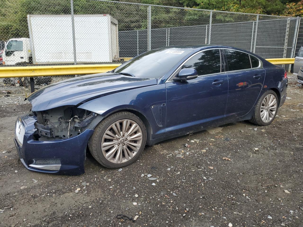 2013 Jaguar XF V6 AWD, VIN SAJWJ0EF8D8S91165 — Frame damage