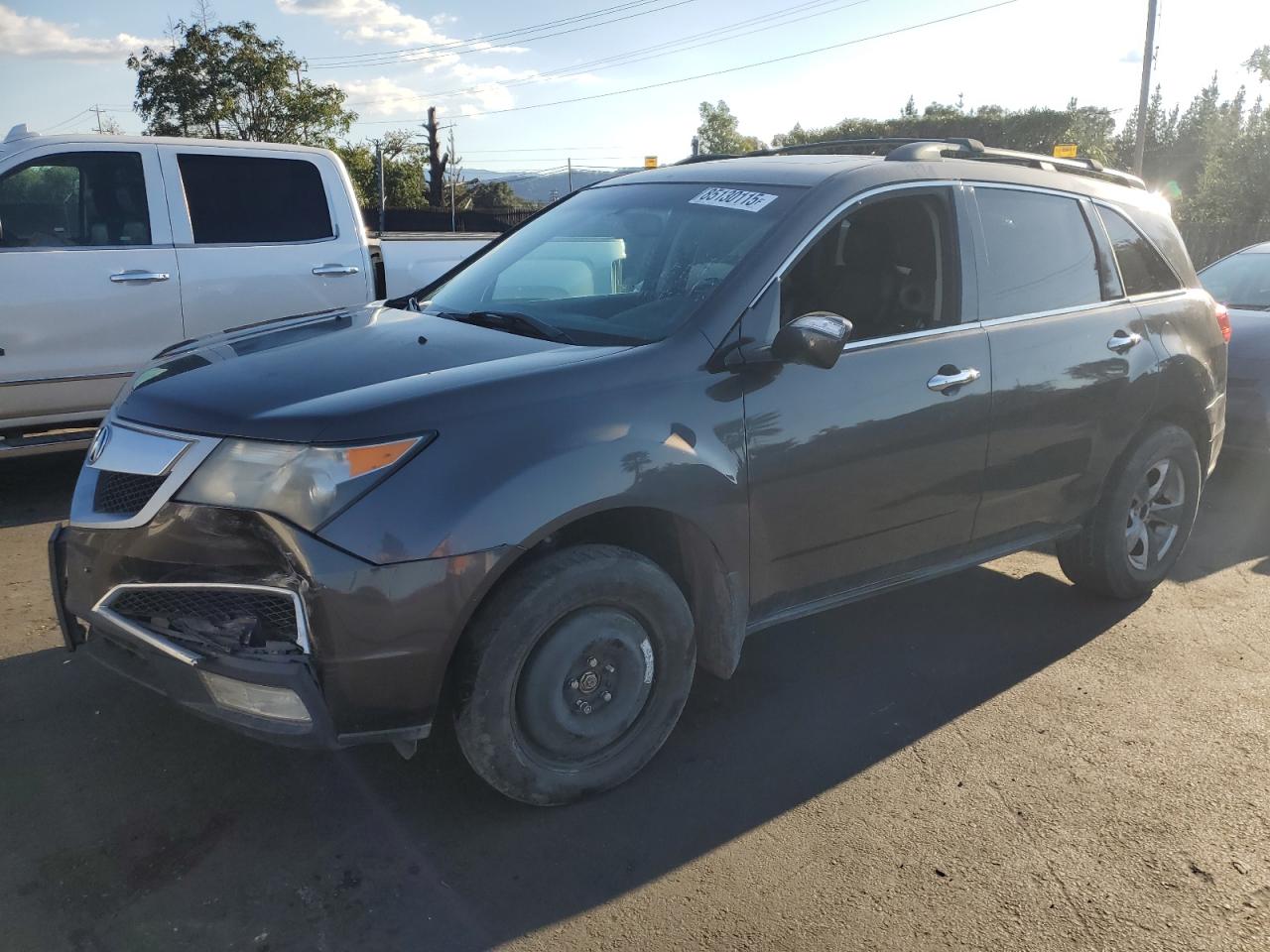 2012 Acura MDX Technology, VIN 2HNYD2H38CH512150 — Front end