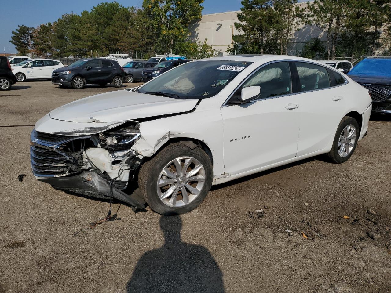 2024 Chevrolet Malibu LT, VIN 1G1ZD5ST6RF144333 — Frame damage
