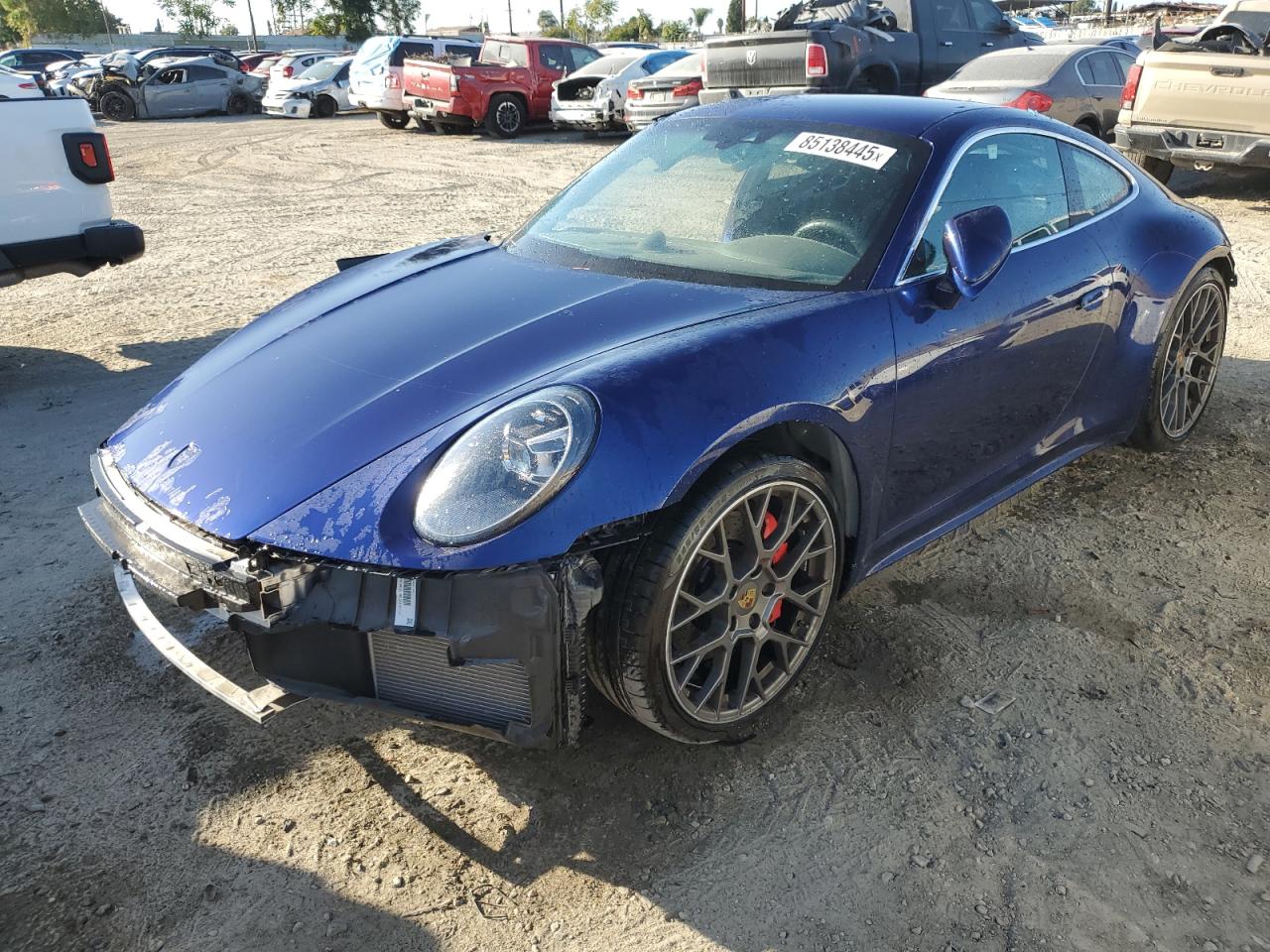 2024 Porsche 911 Carrera S, VIN WP0AB2A92RS218417 — Stripped