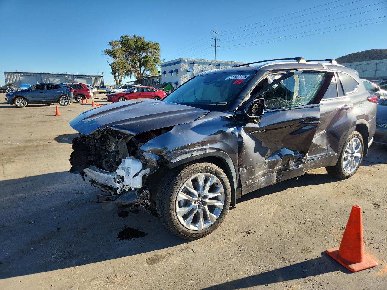 2020 Toyota Highlander Hybrid Limited, VIN 5TDXBRCH1LS001769 — All over
