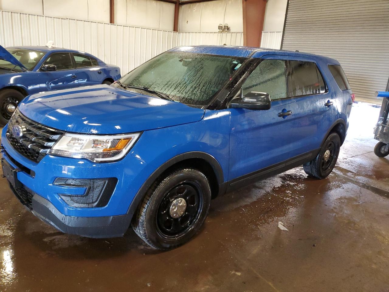 2018 Ford Police Interceptor Utility, VIN 1FM5K8AT3JGC19434 — Фото с аукциона