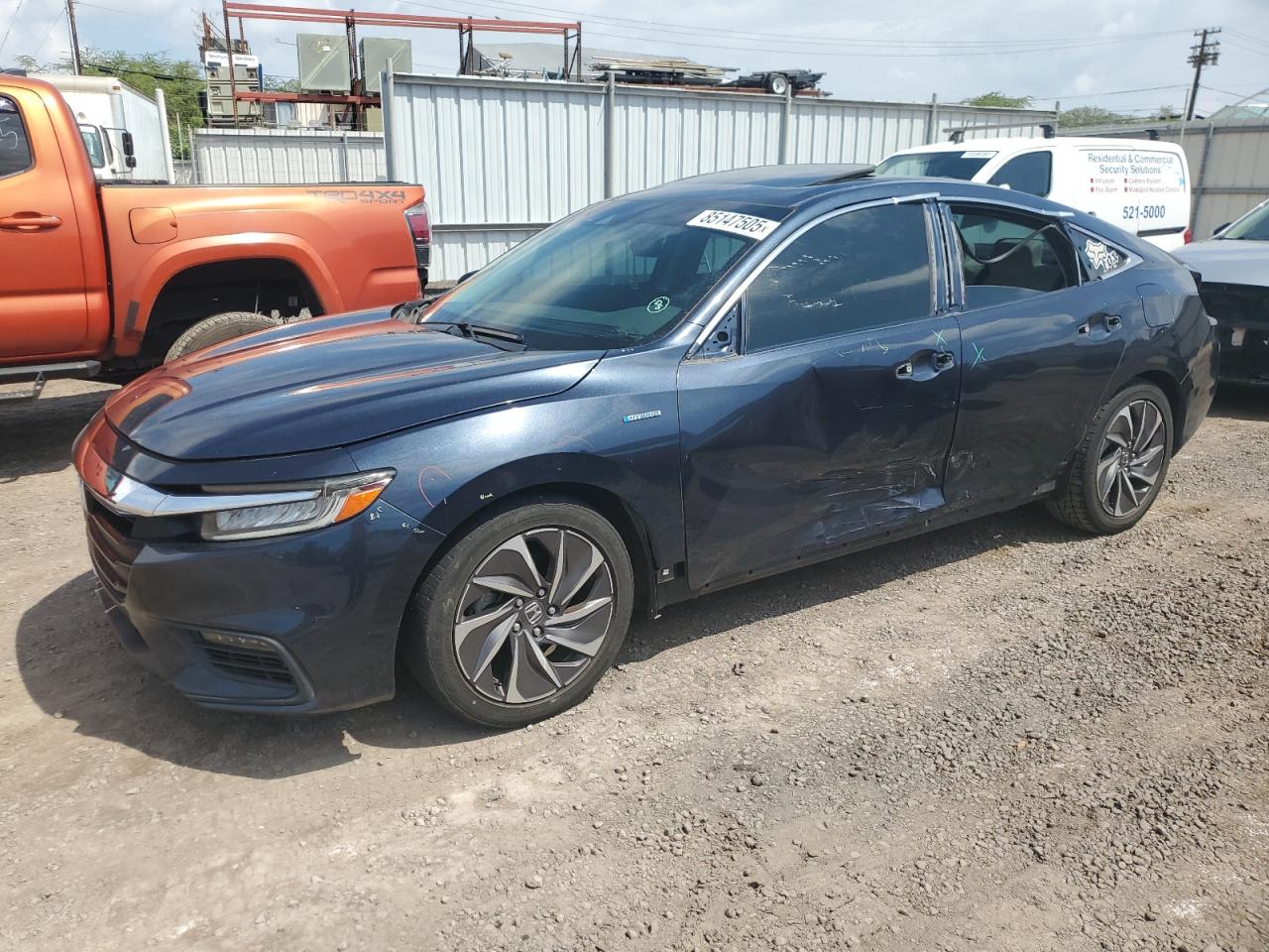 2021 Honda Insight Touring, VIN 19XZE4F95ME004760 — Side