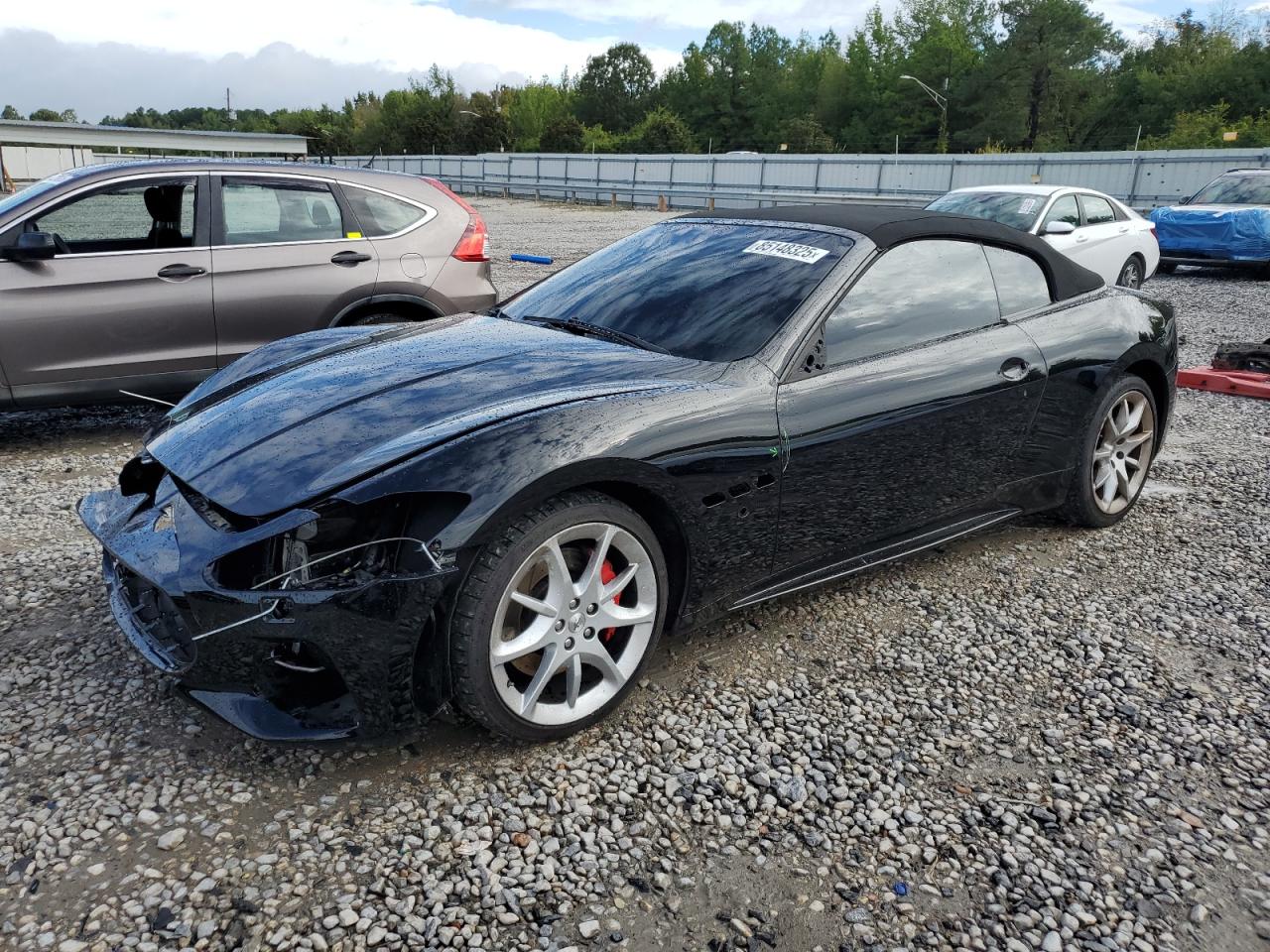 2019 Maserati GranTurismo Sport, VIN ZAM45VMA7K0345298 — Frame damage
