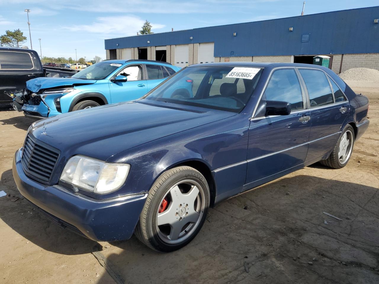 1994 Mercedes-Benz S, VIN WDBGA51EXRA166986 — Фото с аукциона 1 of 12