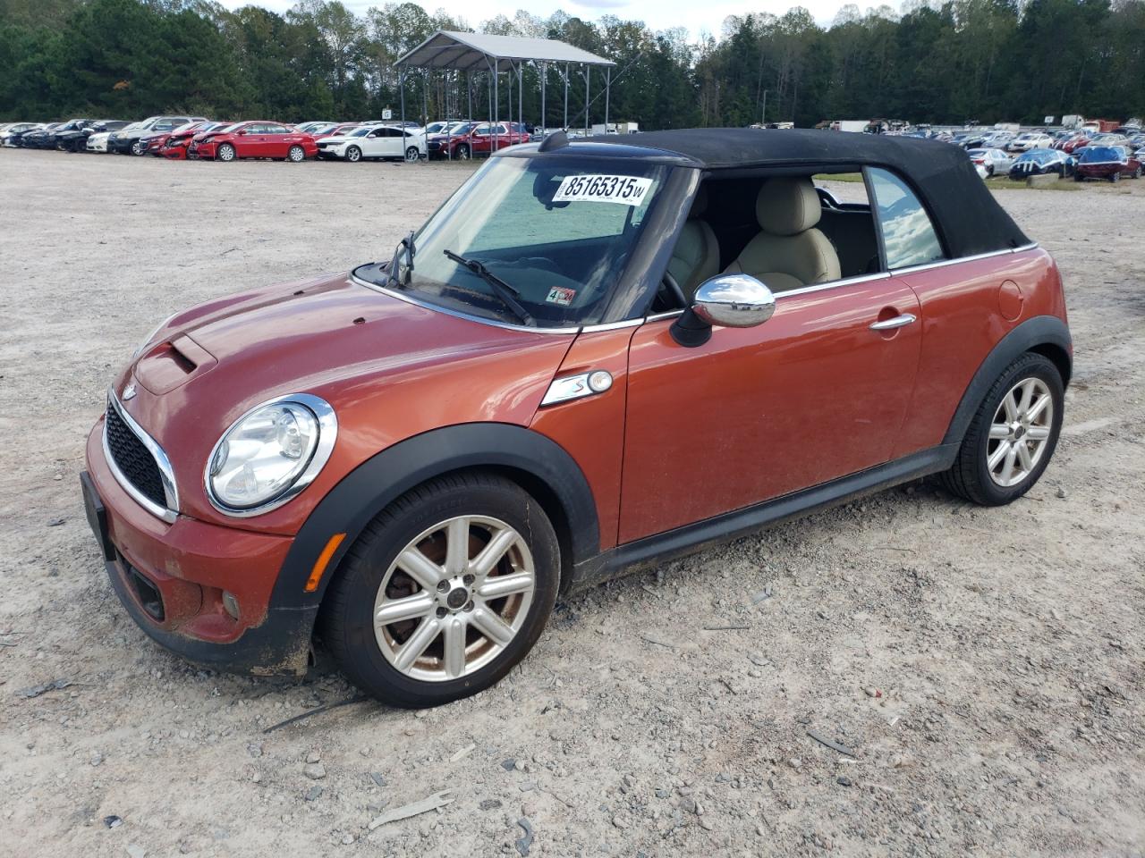 2011 MINI Convertible S, VIN WMWZP3C55BTX83097 — Minor dents and scratches