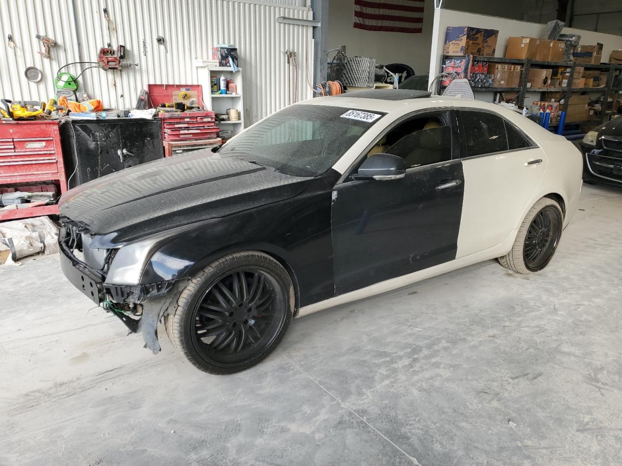 2014 Cadillac ATS Luxury AWD, VIN 1G6AH5RX4E0101255 — Фото с аукциона