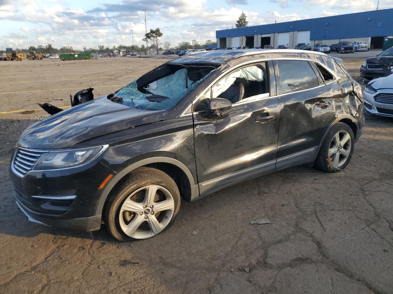 2017 Lincoln MKC Premiere, VIN 5LMCJ1D92HUL51126 — Rollover