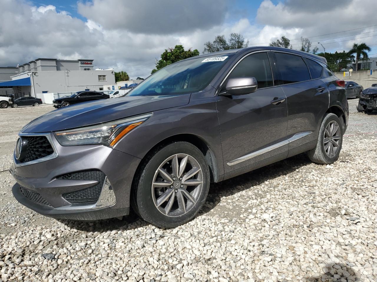 2019 Acura RDX Technology, VIN 5J8TC1H59KL002987 — Undercarriage