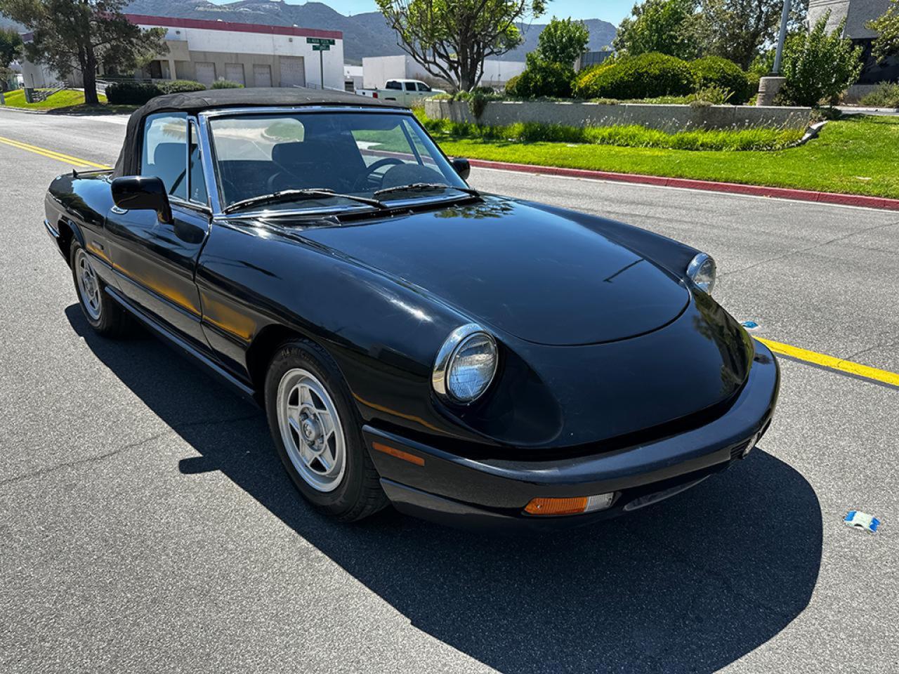 1991 Alfa Romeo Spider, VIN ZARBB32G3M6007578 — Normal wear