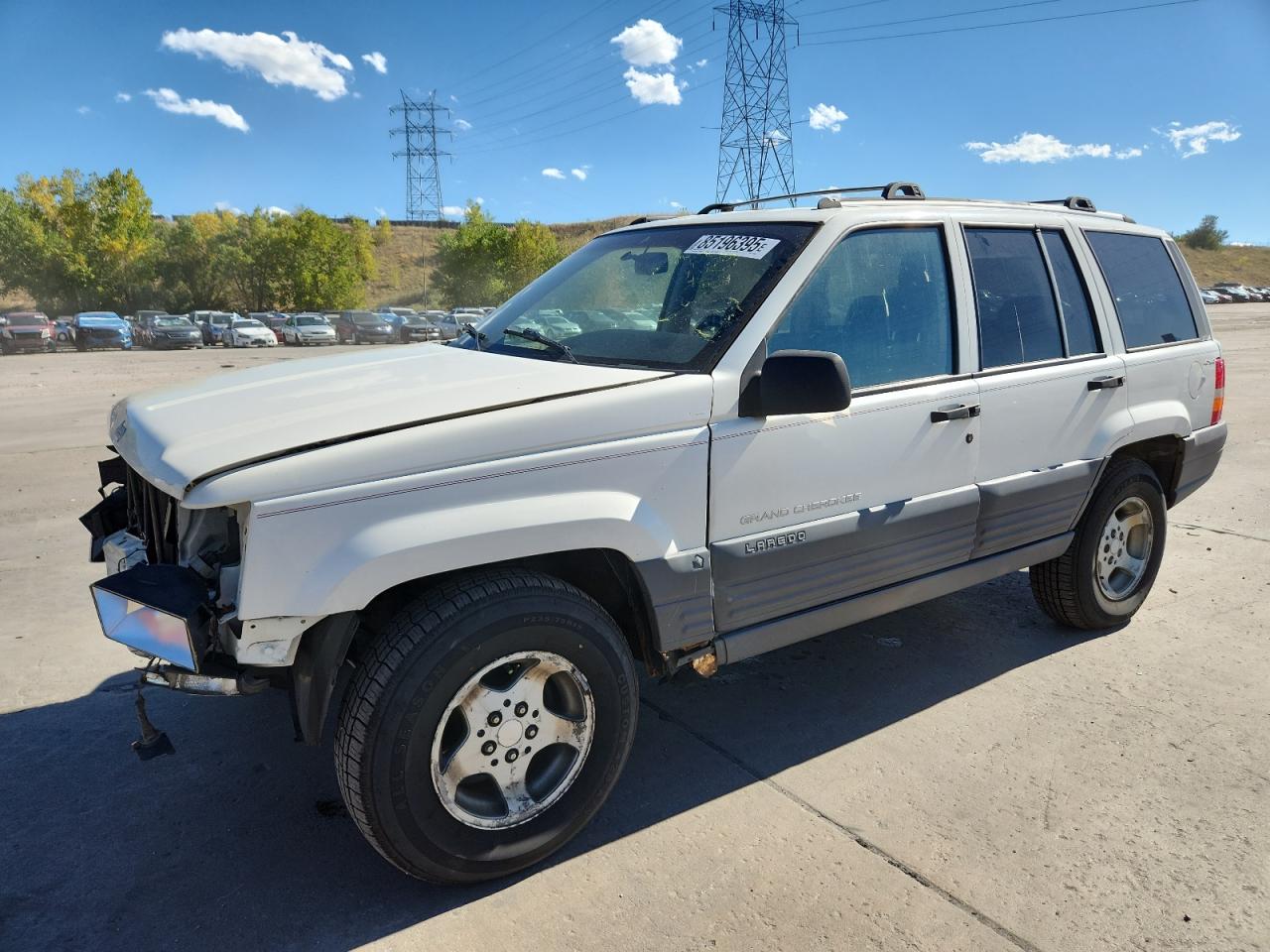 1996 Jeep Grand Cherokee Laredo, VIN 1J4GZ58YXTC271575 — Front end