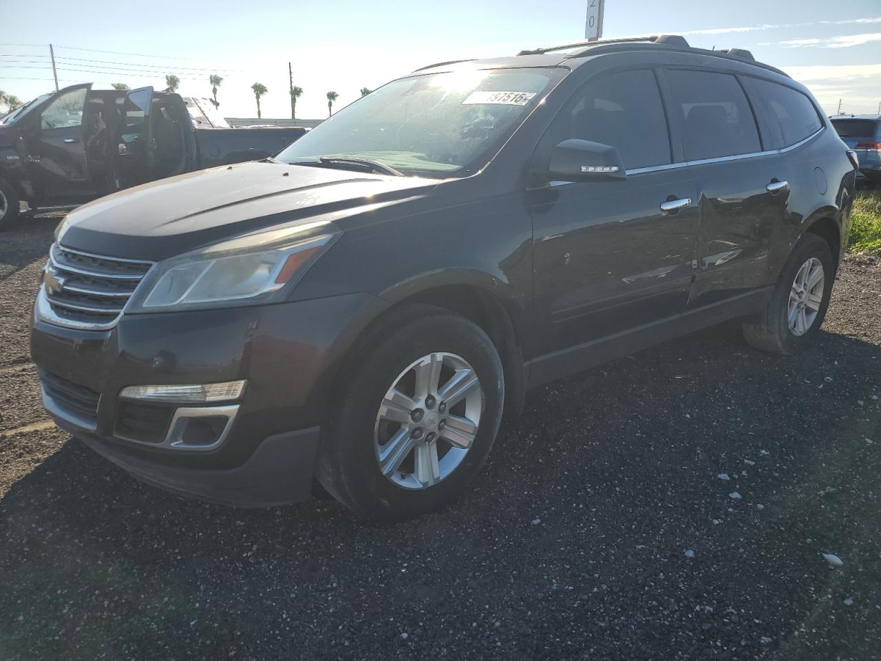 2014 Chevrolet Traverse LT, VIN 1GNKRHKD7EJ361571 — Water / flood