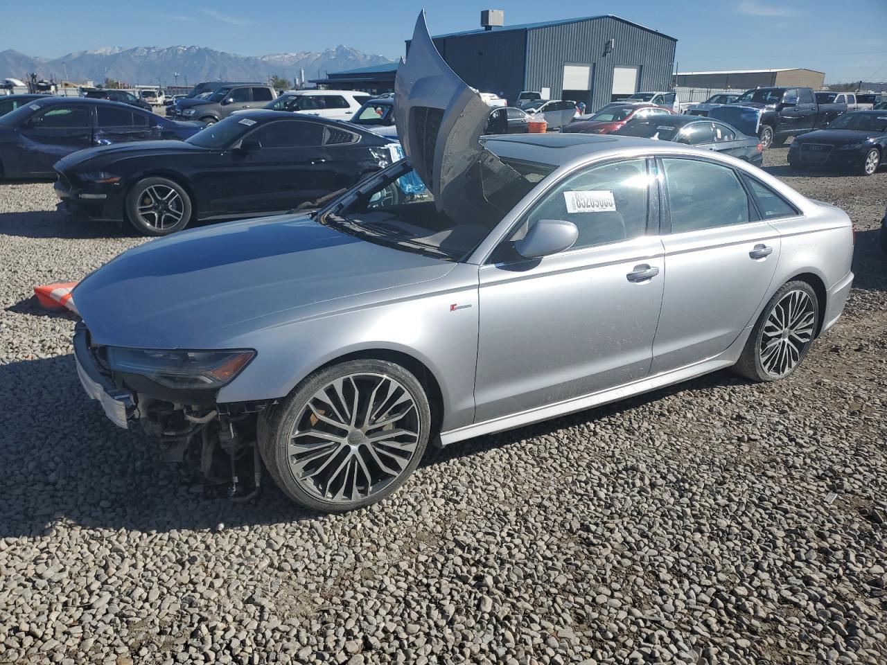 2016 Audi A6 Premium Plus, VIN WAUFGAFC3GN113335 — Stripped