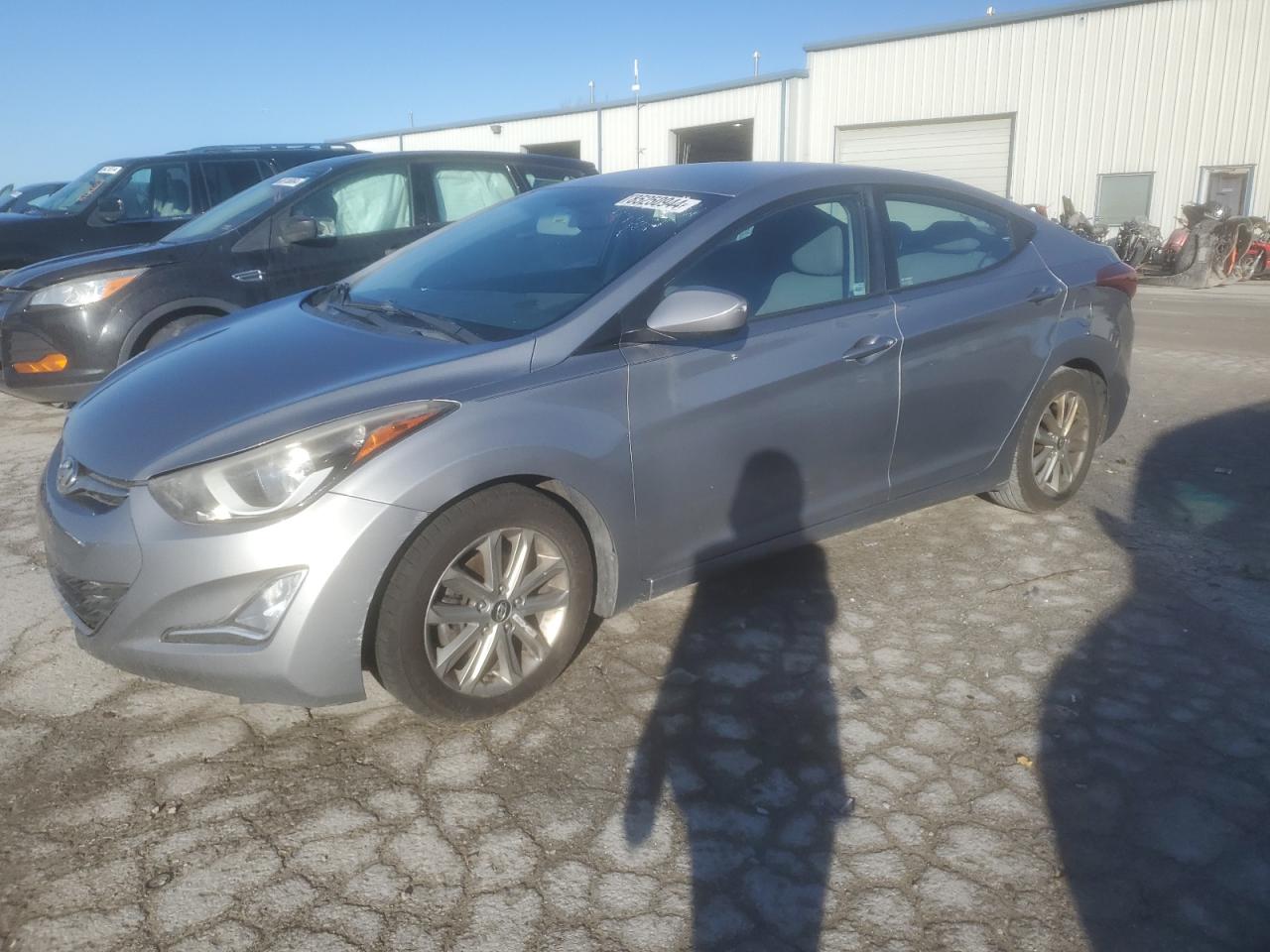 2014 Hyundai Elantra SE, VIN KMHDH4AE8EU175295 — Front end