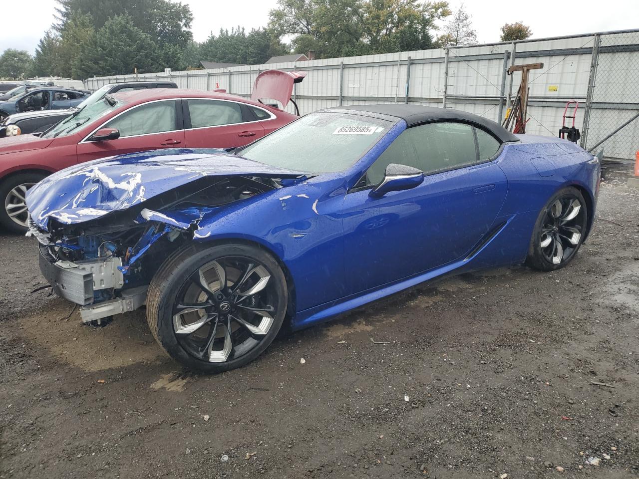 2024 Lexus LC 500h, VIN JTHMPAAY4RA110790 — Front end