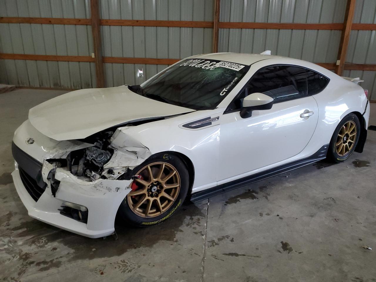 2015 Subaru BRZ Series.Blue, VIN JF1ZCAC1XF9601337 — Front end