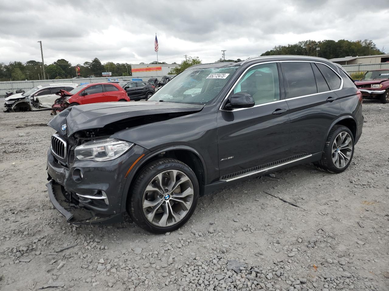 2015 BMW X5 xDrive35i, VIN 5UXKR0C5XF0P14893 — Front end
