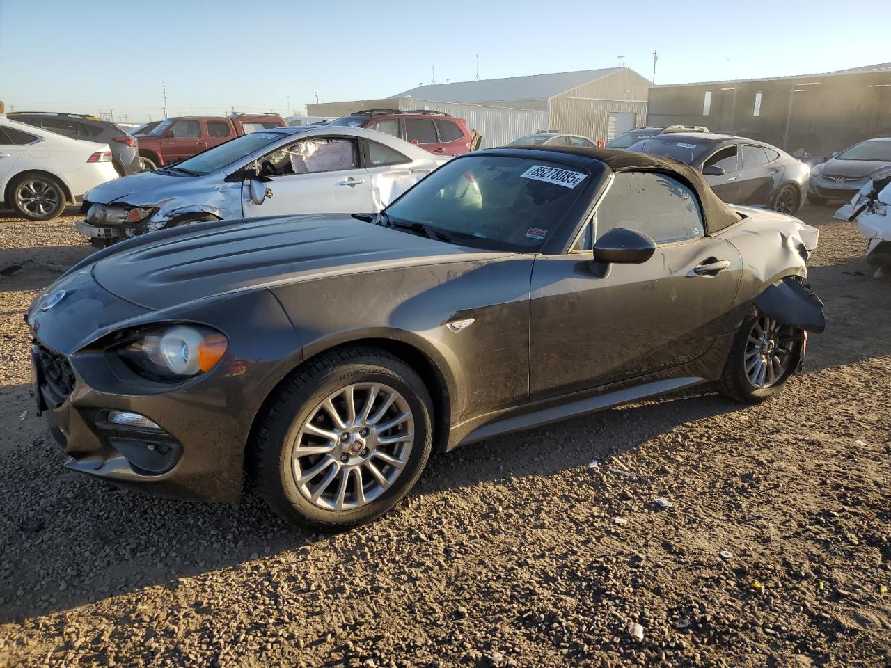 2018 FIAT 124 Spider Abarth, VIN JC1NFAEK7J0133910 — Rear end