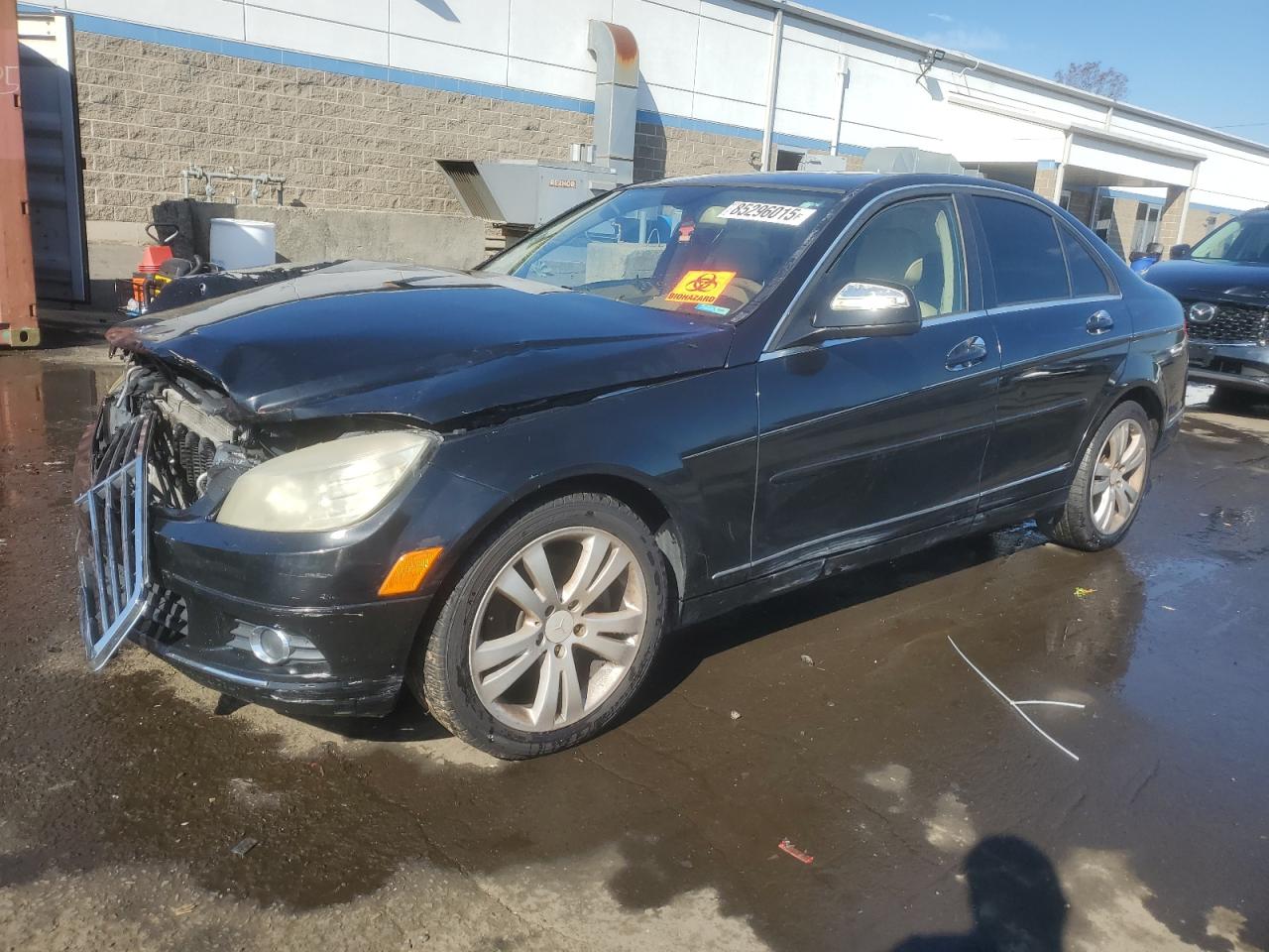 2008 Mercedes-Benz C 300 Sport, VIN WDDGF81X58F105347 — Burn
