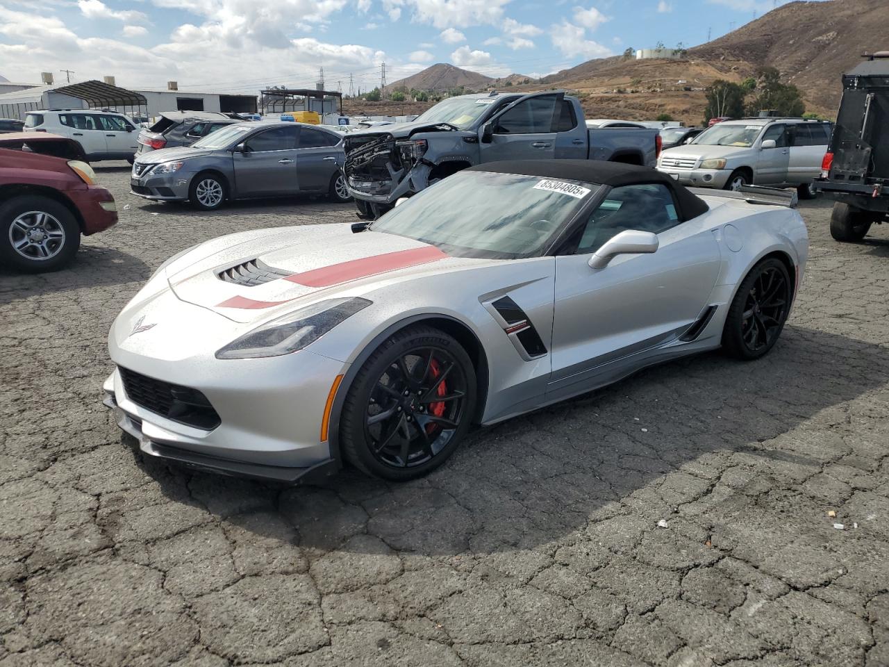 2018 Chevrolet Corvette, VIN 1G1Y13D79J5100426 — Missing or altered VIN