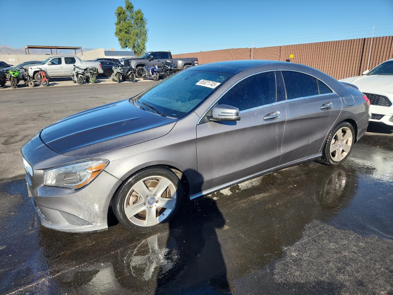 2016 Mercedes-Benz CLA 250, VIN WDDSJ4EB9GN331170 — Фото с аукциона