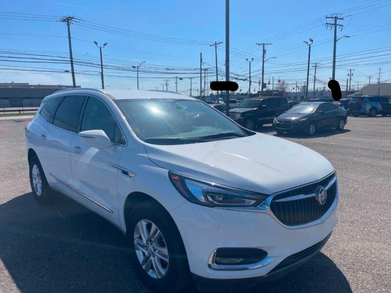 2021 Buick Enclave Essence, VIN 5GAERBKW4MJ263991 — Prior damage history
