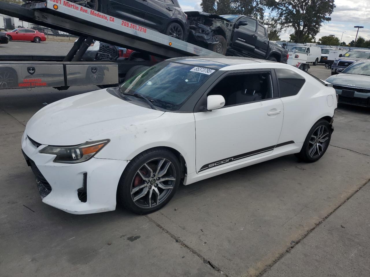 2014 Scion tC, VIN JTKJF5C79E3069969 — Rear end