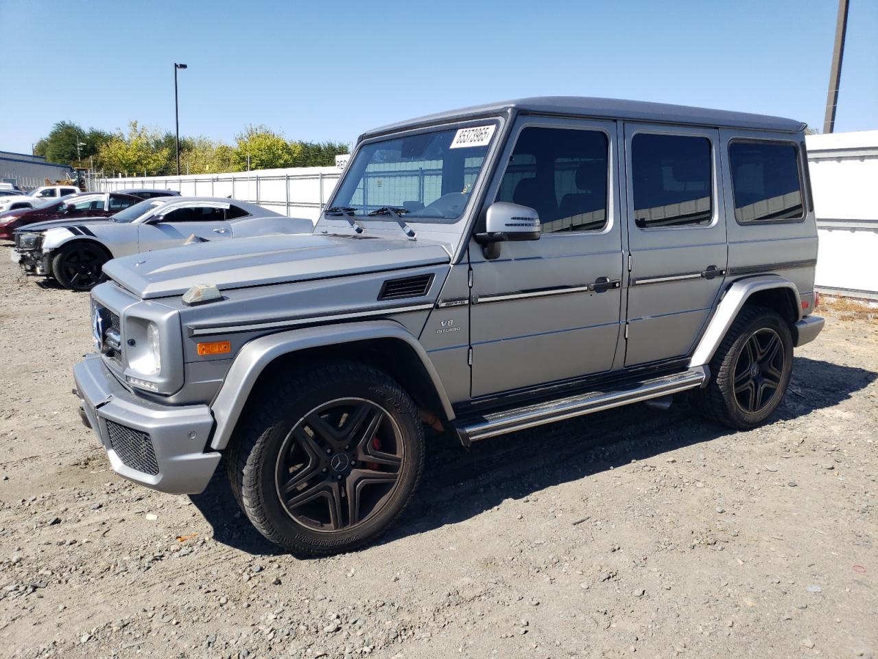 2017 Mercedes-Benz G 63 AMG, VIN WDCYC7DF3HX274646 — Front end