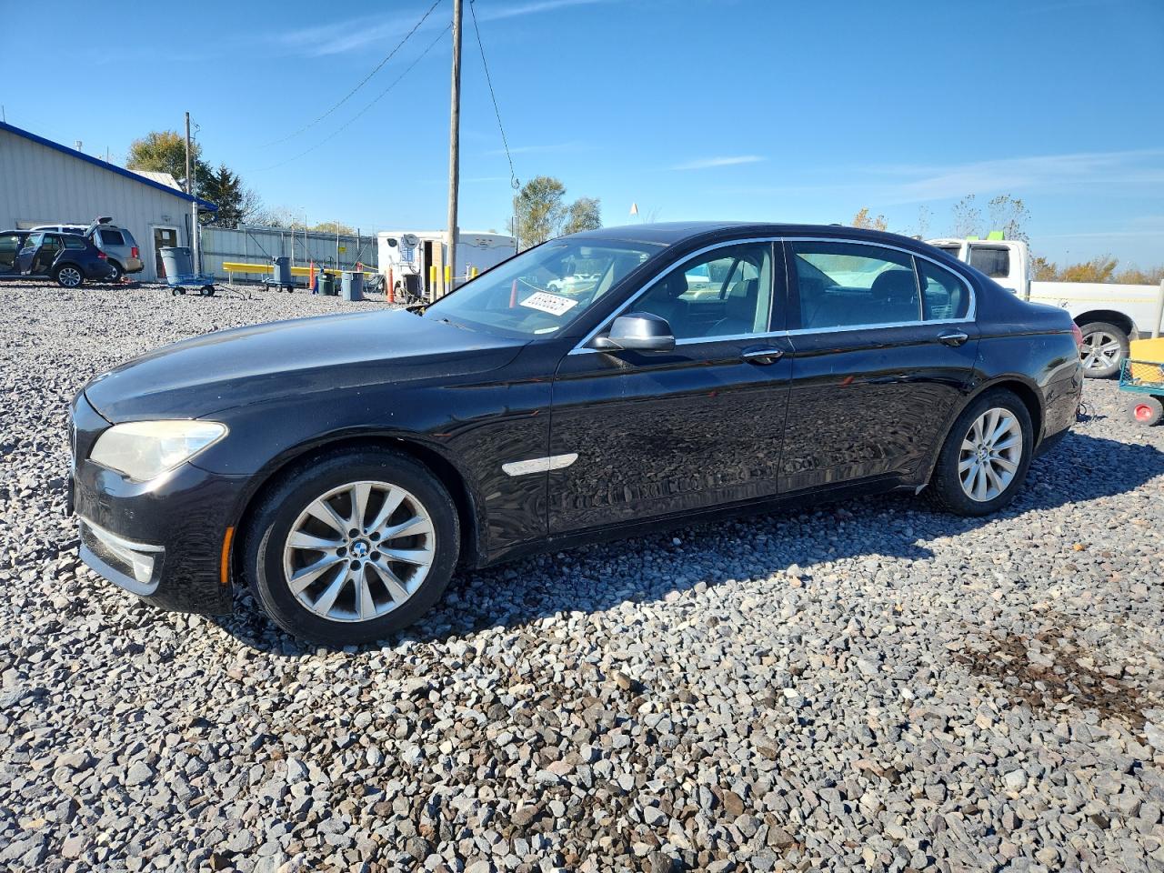 2013 BMW 7 Series 740Li xDrive, VIN WBAYF4C51DDE23782 — Normal wear