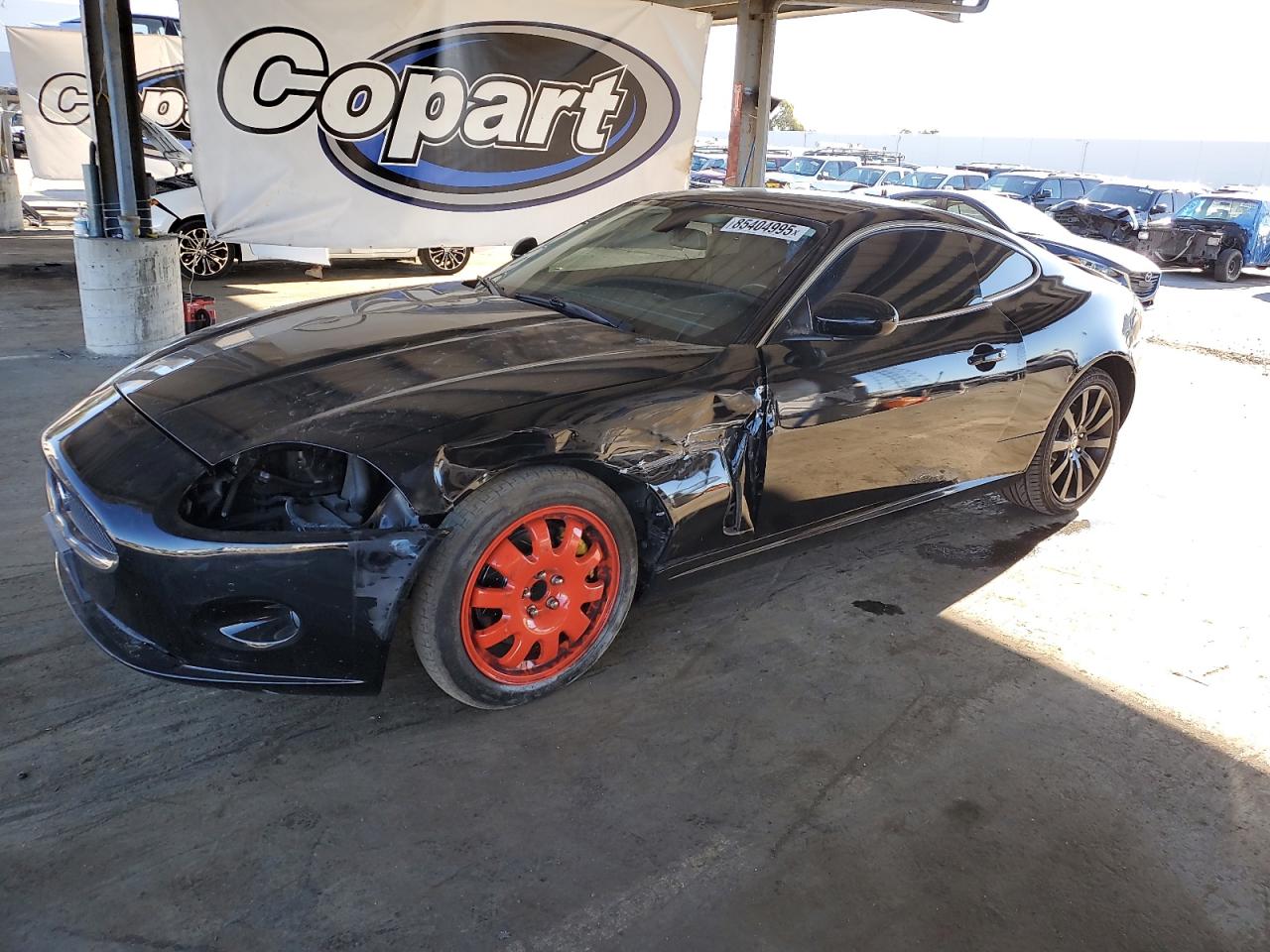 2009 Jaguar XK, VIN SAJWA43B695B28632 — Front end