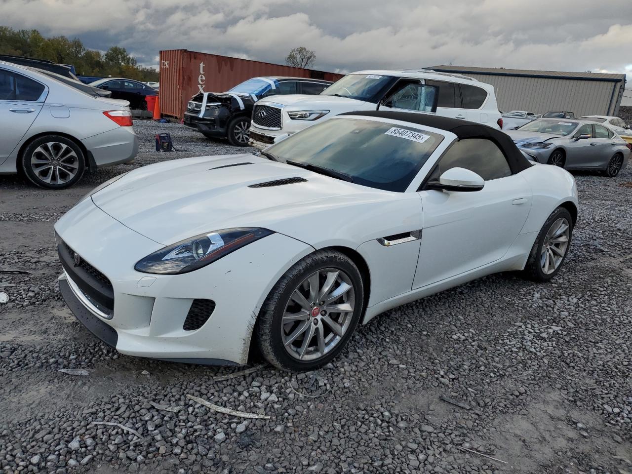 2015 Jaguar F-Type V6, VIN SAJWA6ET8F8K20107 — Undercarriage