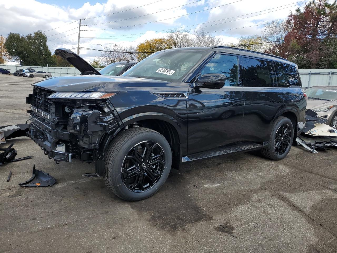 2026 Infiniti QX80 SPORT, VIN JN8AZ3DB9T9431156 — Rejected repair