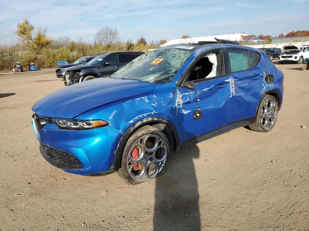 2024 Alfa Romeo Tonale Veloce, VIN ZASPATDW0R3060114 — Rollover