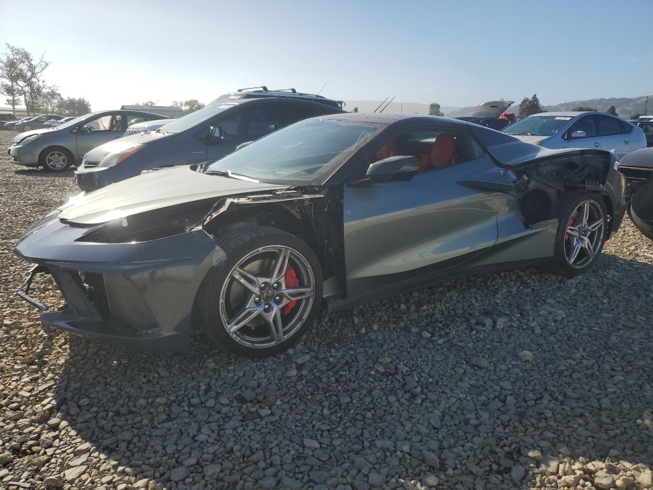 2023 Chevrolet Corvette 3LT, VIN 1G1YC3D41P5102521 — Partial repair